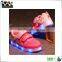 Wholesale factory price cute children led shoes, comfortable led shoes with battery