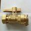 CW617, CW602N Brass Lockable Angle Ball Valve With Key