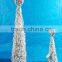 2014 hot selling white branch christmas trees with heart