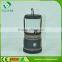 ABS with rubber printing 3*D battery led outdoor camping light