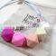 multicolor baby silicone teething necklace factory wholesale silicone teething necklace TN012