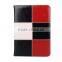 Accept small qty factory handheld fashion grid leather tablet cover for ipad air 2