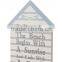 Charming Beach Hut Wall Printing