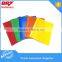 5 assorted colors PP 3-hole file folder