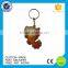 High quality Animal shape Custom soft pvc rubber keychain