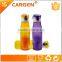 Logo promotion 700ml plastic frosted lemon infuser bottle