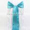 satin Chair cover Organza sashes for Wedding or hotel chairs factory direct
