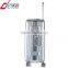 abs+pc aluminum frame trolley case