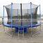 3.66m round trampoline with inside enclosure
