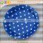 China custom printed disposable paper plates