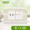 wall mount power electrical 1 gang 2 pin multi lighting switch socket outlet and plug with lighting indicator