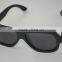 2015 ODM Carbonized Bamboo Sunglasses Polarized Coating Lenses Rivet Wooden Eyewear Wood Oculos De Sol De Madeira