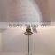 SAA CE UL crystal table lamp for home decoration with trophy shaped and white pagoda lamp shade for wedding gift