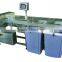 Combination system of metal detector and check weigher