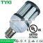 Hot sell led corn light bulb UL ce rohs Listed e26 e39 base lamp 45W replace 600W incandescent / 200W CFL