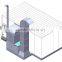 China competitive price painting & baking room standard type spray booth