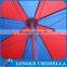 120cm radius windproof frame double ribs parasol advertising