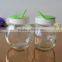 6oz Glass jar with lid storage bottle for kitchen