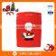 Red Christmas Gift Bags with Santa Design