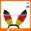 Non Woven Easter Rabbit Ear German Flag Shape Headband Wholesale