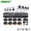Factory price 960P 1.3MP Weatherproof Outdoor 8CH CCTV AHD Security Camera Kit PST-AHDK08B