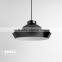 Vintage Style Industrial Metal Lamp, Iron Edion Bulb Suspended Pendant Light