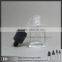 HD Aibaba trade assurance black and clear rectangular e liquid dropper bottle childproof glass dropper bottle with glass pipette