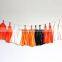 Halloween Party Supplies Decorations Glam Halloween Tissue Paper Tassel Garland Kit