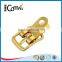 Fashion shiny gold custom metal ladies shoes buckles