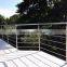 Easy fitting galvanized stainless steel pipe balustrade