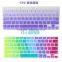 Fashion Gradient Ombre Colors Keyboard Cover Silicone Skin For Macbook Air Pro 11" 13"