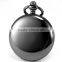 Vintage Men White Dial Analog Pendant Quartz Pocket Watch