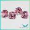 Free Sample Gemstone Processing Wholesale 8x8mm Square Cushion Cut Pink Synthetic Cubic Zirconia