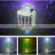 2016 hot sale 6pcs*1W RGBYWV laser RG 8 Gobos DMX butterfly magic led laser light