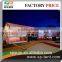 clear tent 15X40m with transparent roof cover and sidewalls for 500 seats outdoor wedding party events
