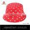Professional Custom Printed Blue Bucket hat