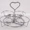 4pcs colorful stainless steel spice Jar with rack, lid and spoon