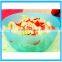 Wholesale Salad Supplies Disposable Plastic Kitchen Bowls Colorful Salad Bowl