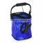 Foldable EVA Water Bucket with Rope Belt Outdoor Fishing Tackle Camping Blue