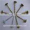 manufacturer Zinc coated/galvanized nails, brass roofing nails !!!