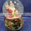 Resin Santa Claus Christmas Snow Globe