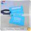 custom travel luggage tags with strings- plastic pvc manufacturer