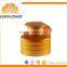Wholesale China cosmetics packaging flip top caps