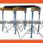 Use scafolding props construction for fast building system