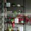 Rustic 5 tiers wood living room Shelf