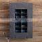 wooden chalkboard wall planter