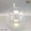 Hebei Factory Clear Glass Candle Holder Hanging Ball