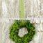 8'' preserved boxwood wreath wholesale