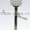 New design silver metal candle holder with crystal