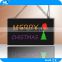 magic glowing / epoxy material / customized letters LED Merry Christmas sign for advertising